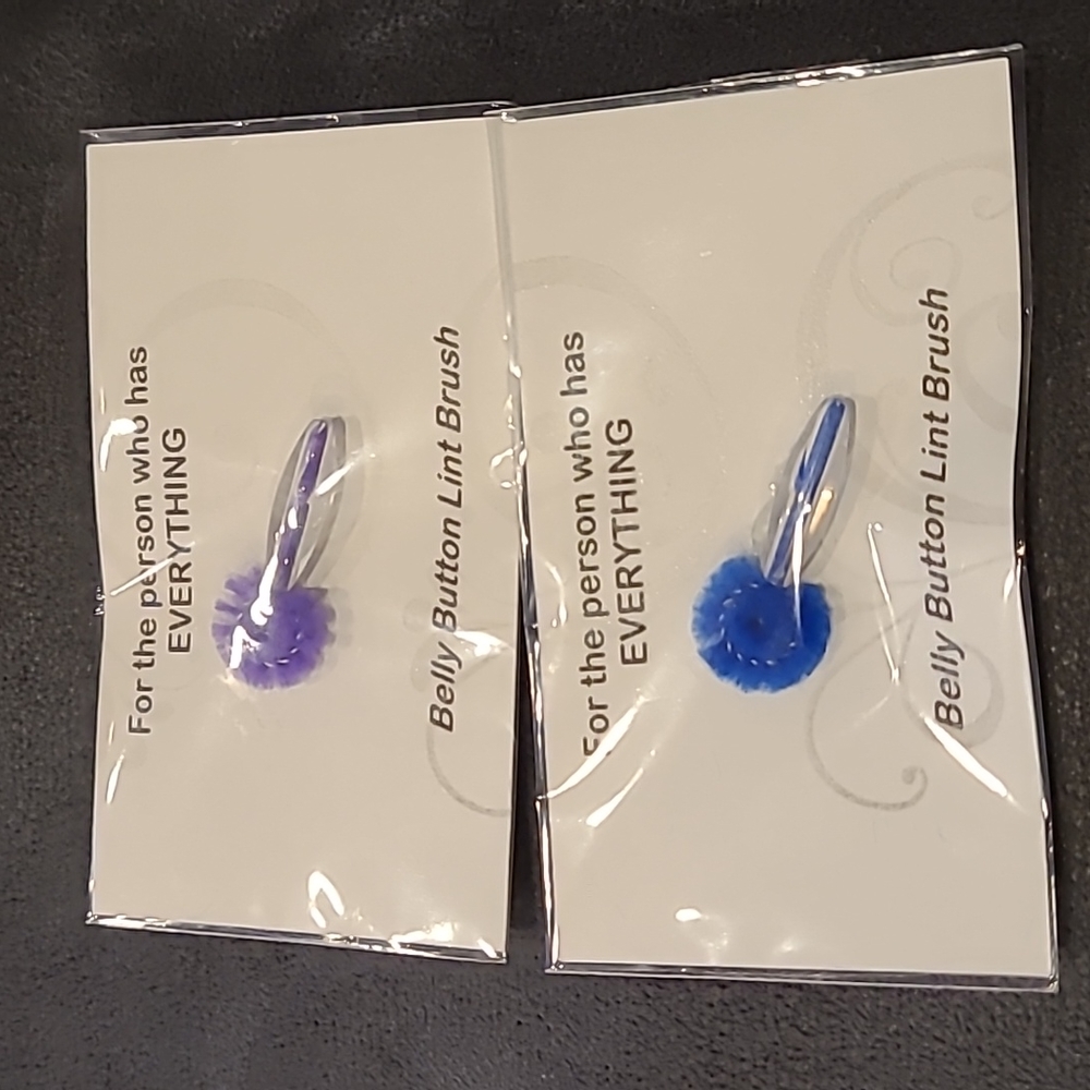 Belly Button Lint Brush